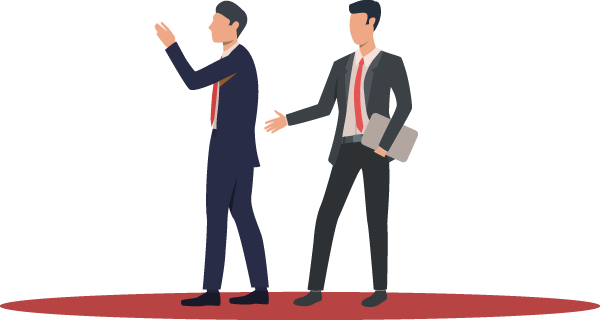 サラリーマンのイラスト